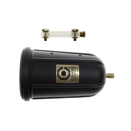 Coilhose Pneumatics 1/2" Filter Metal Bowl w/Drain Cock 8824-41M